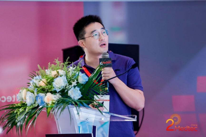 朗迈科太研发主管朱梁演讲现场